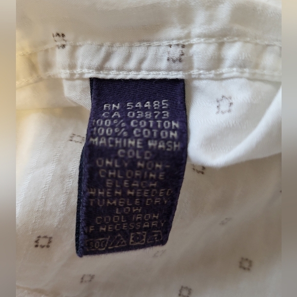 American Eagle Outfitters White Patterned Western Styly Shirt, Size XL - Picture 4 of 4